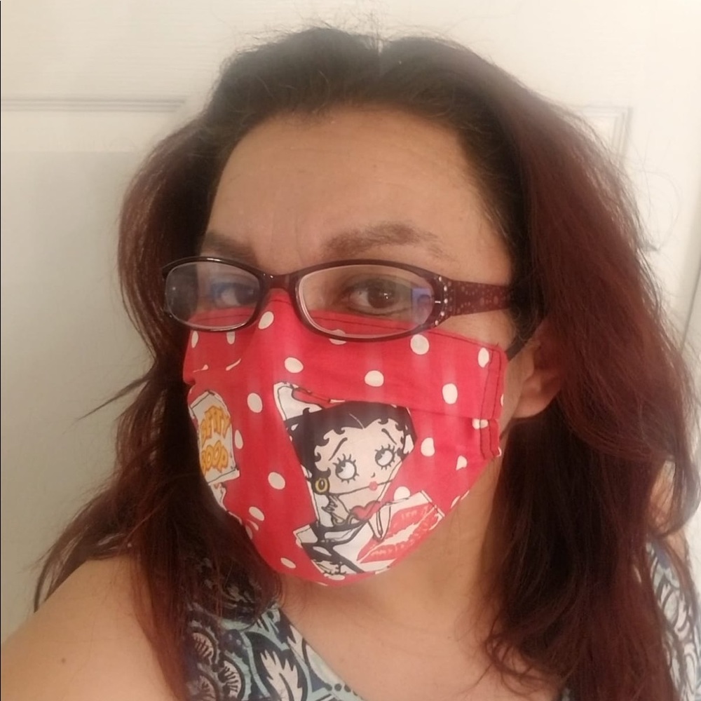 Betty Boop Patchwork Red Dots - image 1